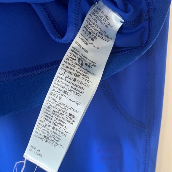 Balenciaga Activewear Electric Blue Leggings Set S/M - Picture 10 of 15